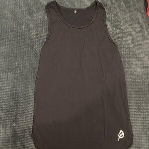 P'tula Classic Black Mesh Tank Top